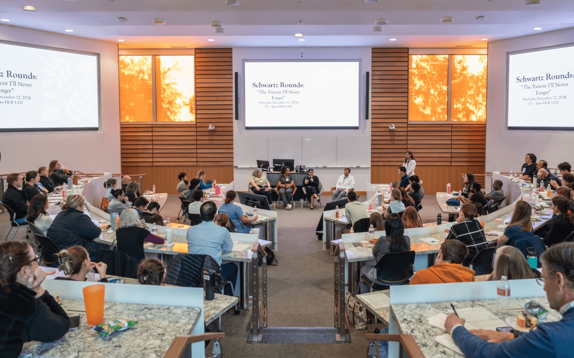 Schwartz Rounds panel discussion